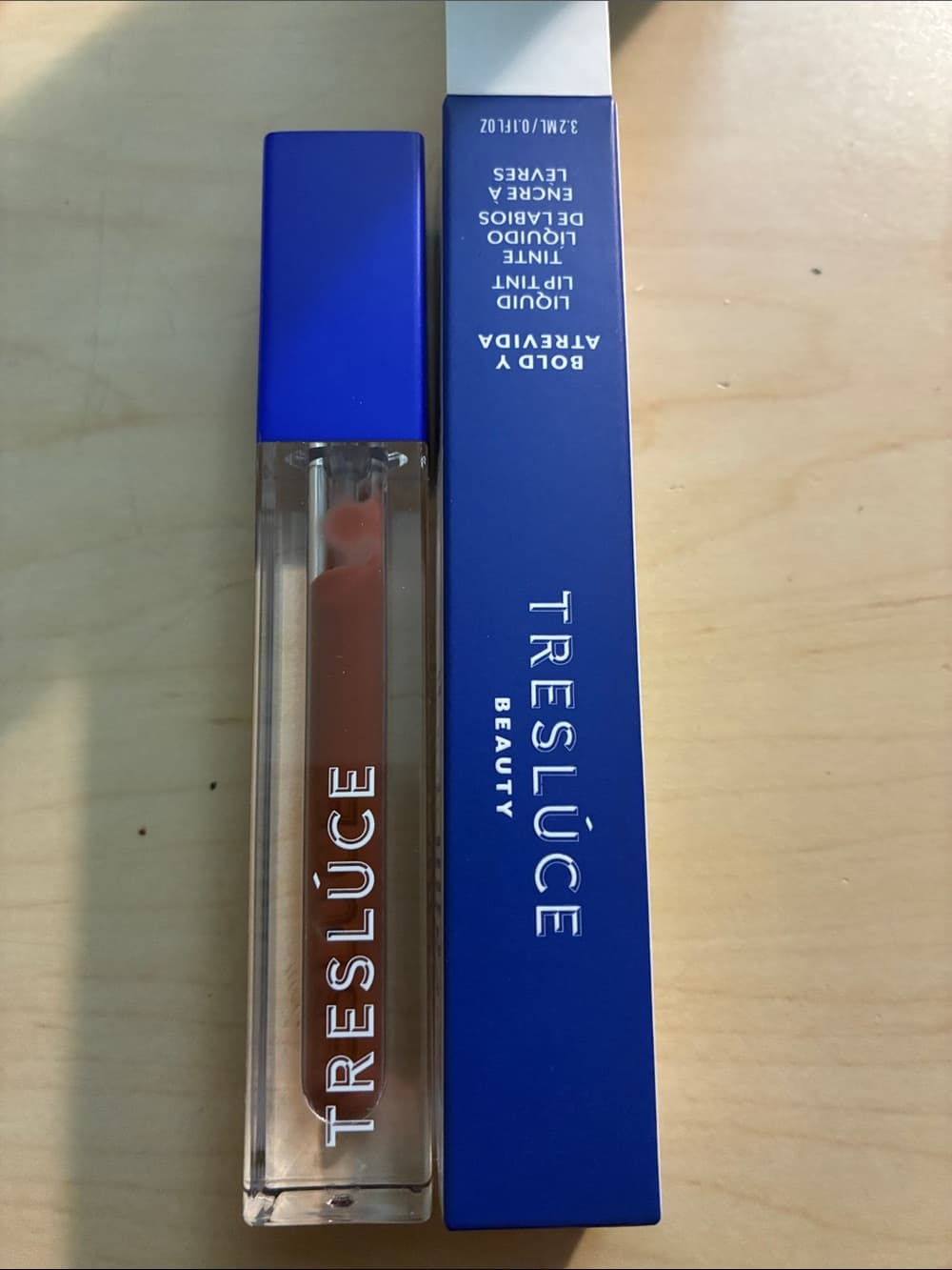 TRESLÚCE BEAUTY Bold y Atrevida Liquid Lip Tint - Daring - BNIB - Thumbnail 2