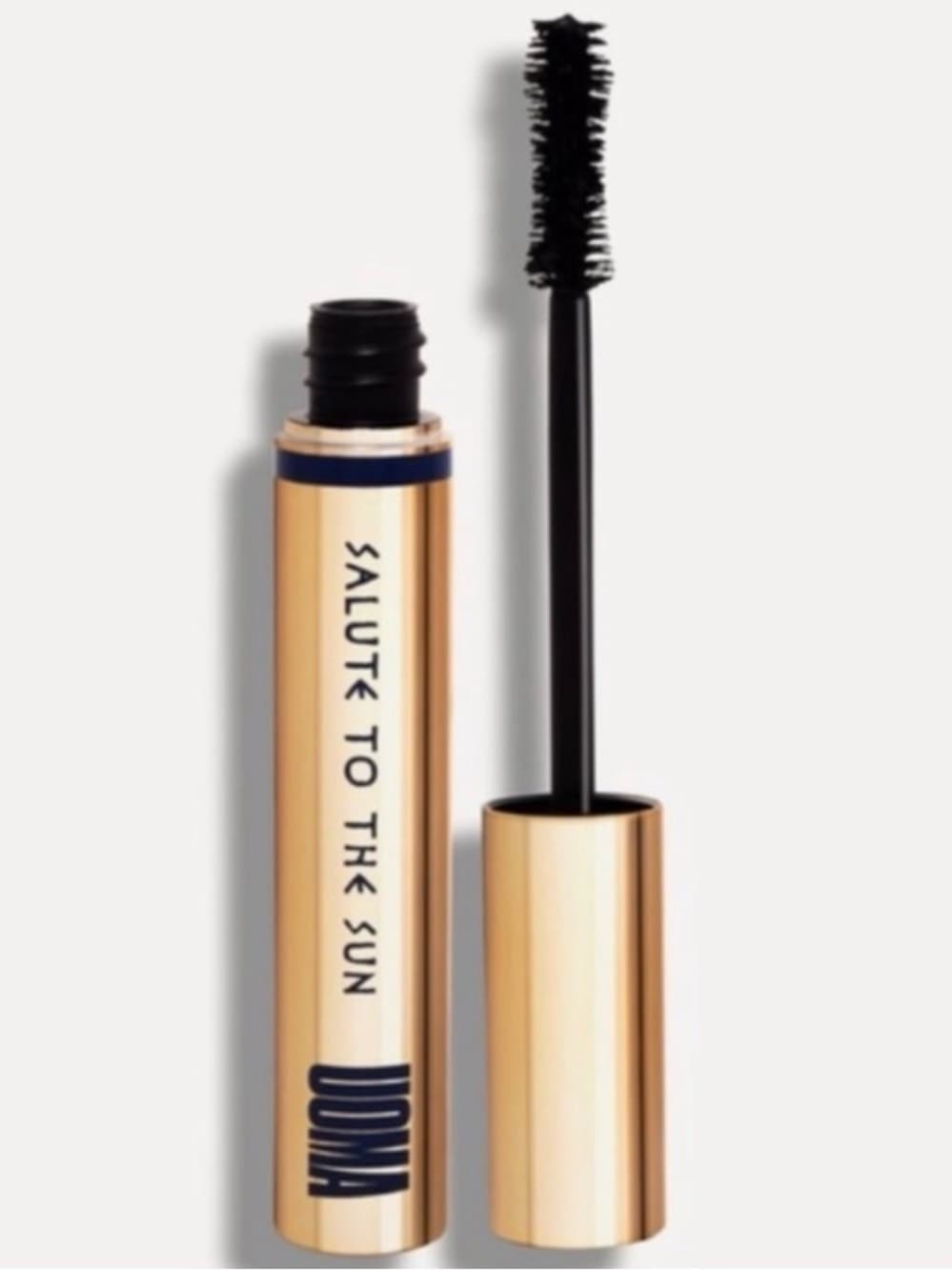 UOMA Beauty Drama Bomb Extreme Volume Nourishing Mascara in KEM Black - BNIB