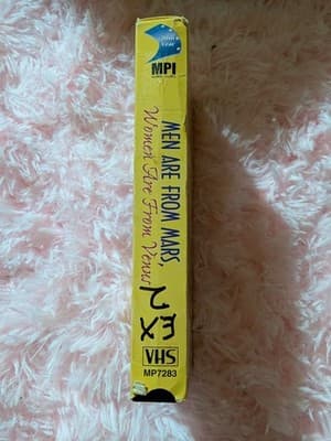 Men Are From Mars, Women Are From Venus "But We Have To Live On Earth" VHS Tape - Thumbnail 3