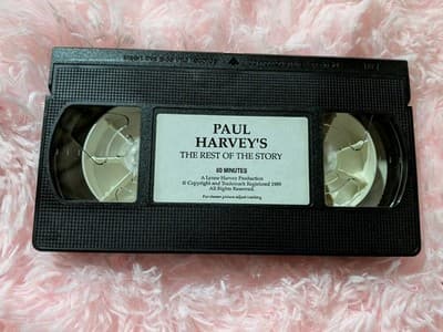 Paul Harvey's The Rest of the Story VHS - Thumbnail 4