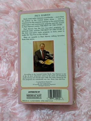 Paul Harvey's The Rest of the Story VHS - Thumbnail 2