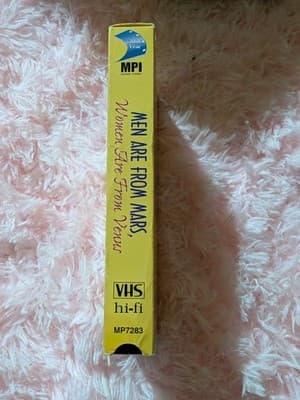 Men Are From Mars, Women Are From Venus "But We Have To Live On Earth" VHS Tape - Thumbnail 4