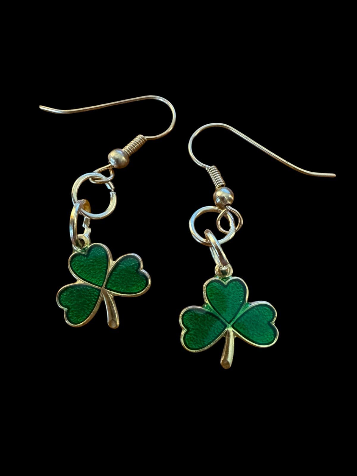 Vintage Shamrock Earrings