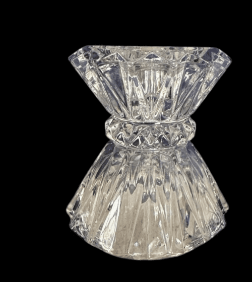 Retired PartyLite Aurora 24% Lead Crystal Candle Holder Made In Germany - Thumbnail 3