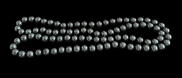 Vintage Genuine Hematite Strand Necklace