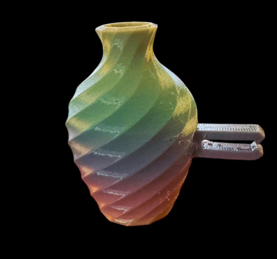 Cute Mini Flower Vases with Car Vent Clip