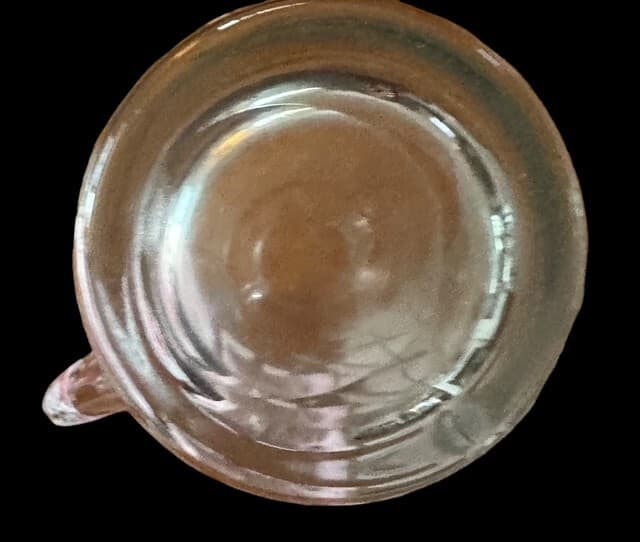 Frosted Tulip Pitcher Crystal Clear - Thumbnail 3