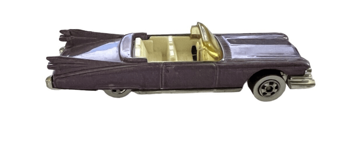 1989 Mattel Hot Wheels Purple El Dorado Convertible Car 1:64 - Thumbnail 2