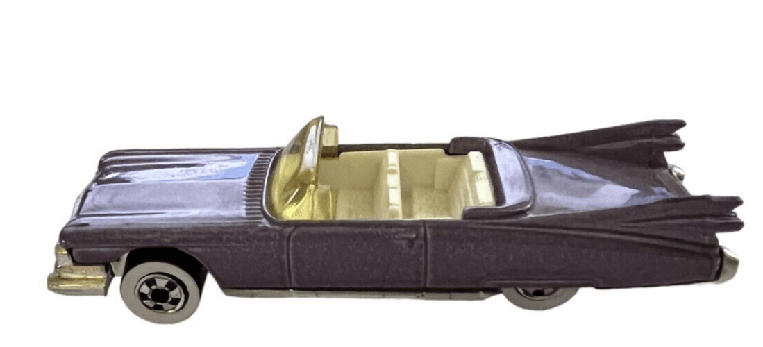 1989 Mattel Hot Wheels Purple El Dorado Convertible Car 1:64