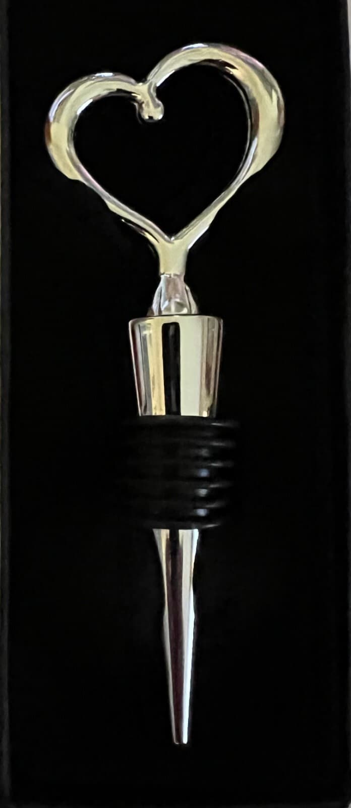 KateAspen Heart Shaped Wine Stopper - Thumbnail 2