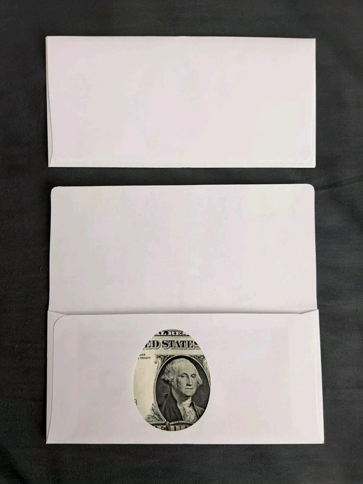 25 Blank White Money Gift Envelopes - Thumbnail 2