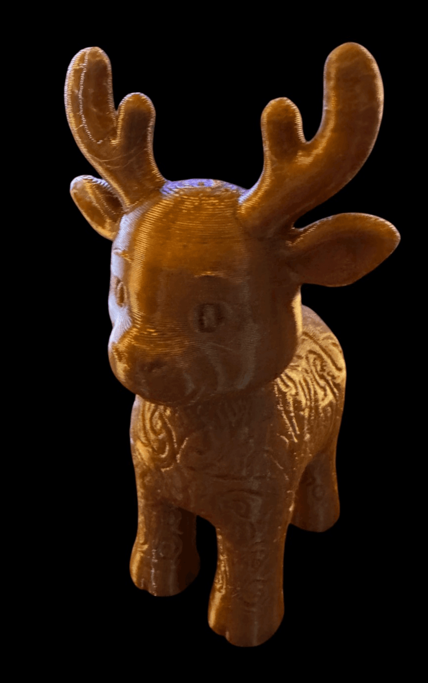 Cute Reindeer 3.25 x 1.25" - Thumbnail 2