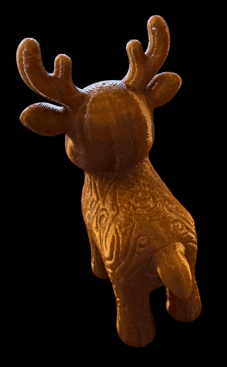 Cute Reindeer 3.25 x 1.25" - Thumbnail 3