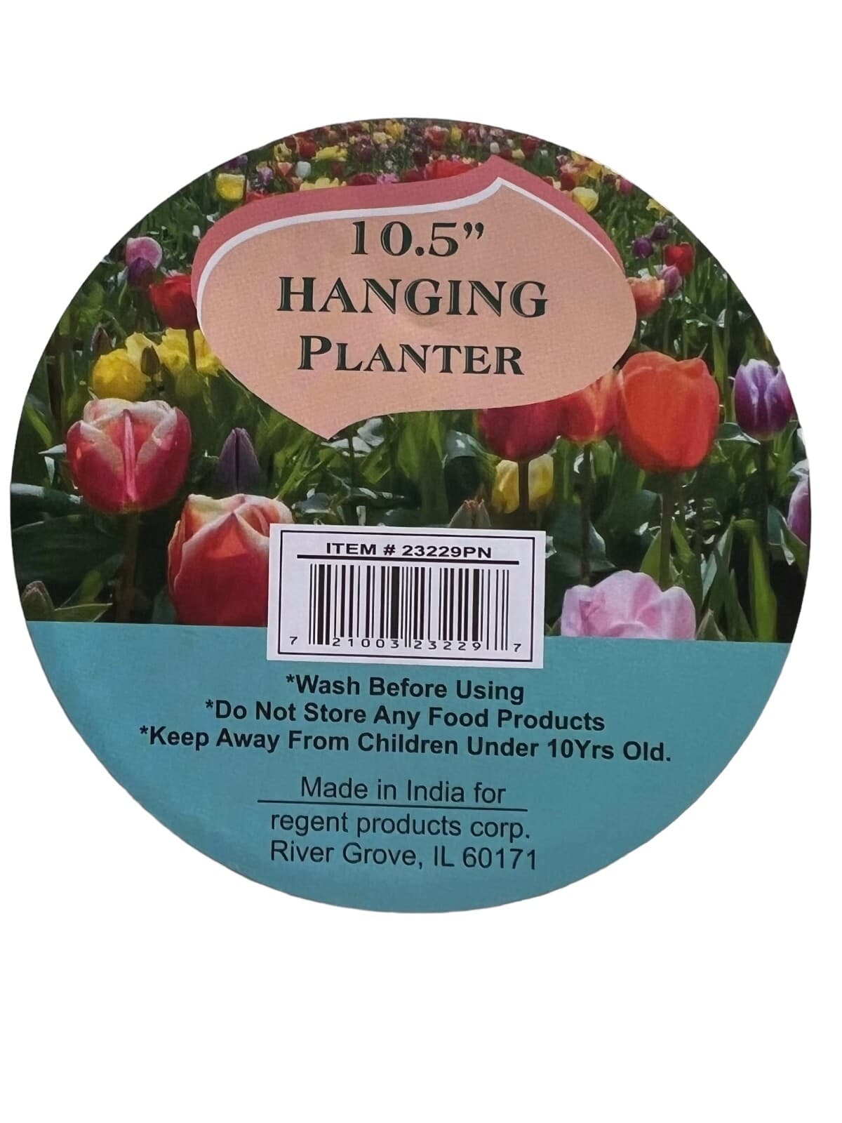 Planter Hanging Plant Flower Pots Set of 4 Tree Balcony Corridor Home Office - Thumbnail 3