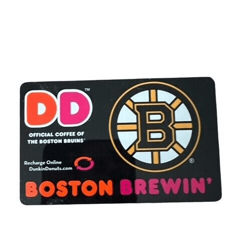 Dunkin Donuts Unused Boston Brewin Gift Card (No Value) 2011