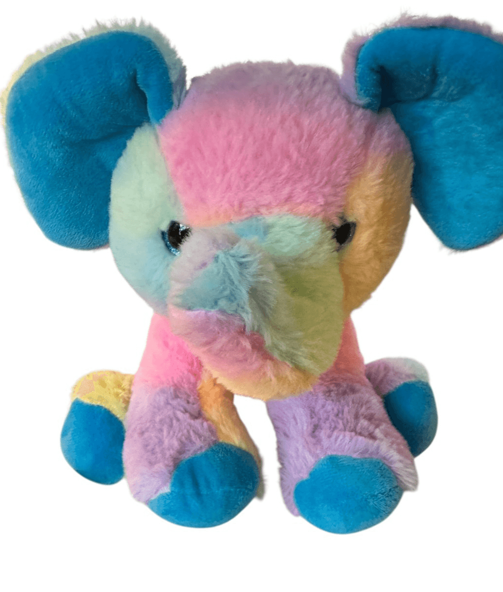 Peek a Boo Multi-colored Elephant