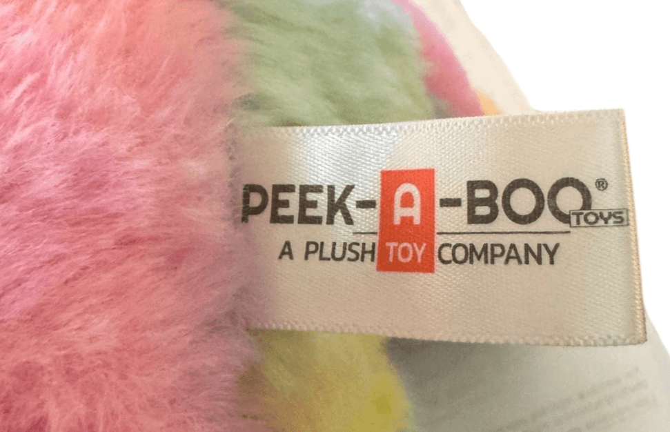 Peek a Boo Multi-colored Elephant - Thumbnail 3