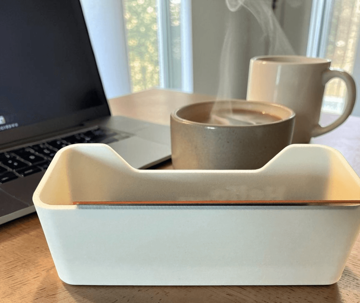 Business Card Holder White - Thumbnail 4