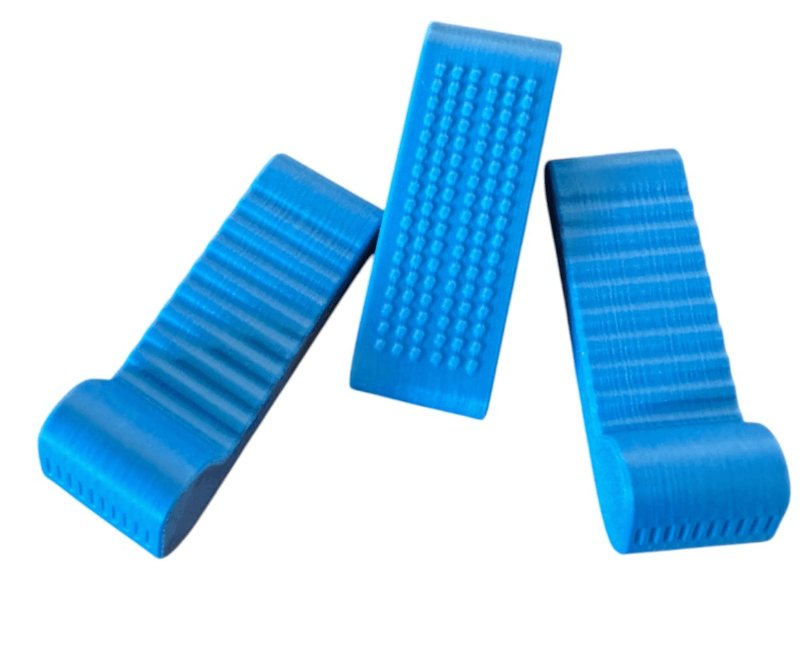 Plant Pot Feet 3 pcs Flower Pot Risers Lifters Blue - Thumbnail 2