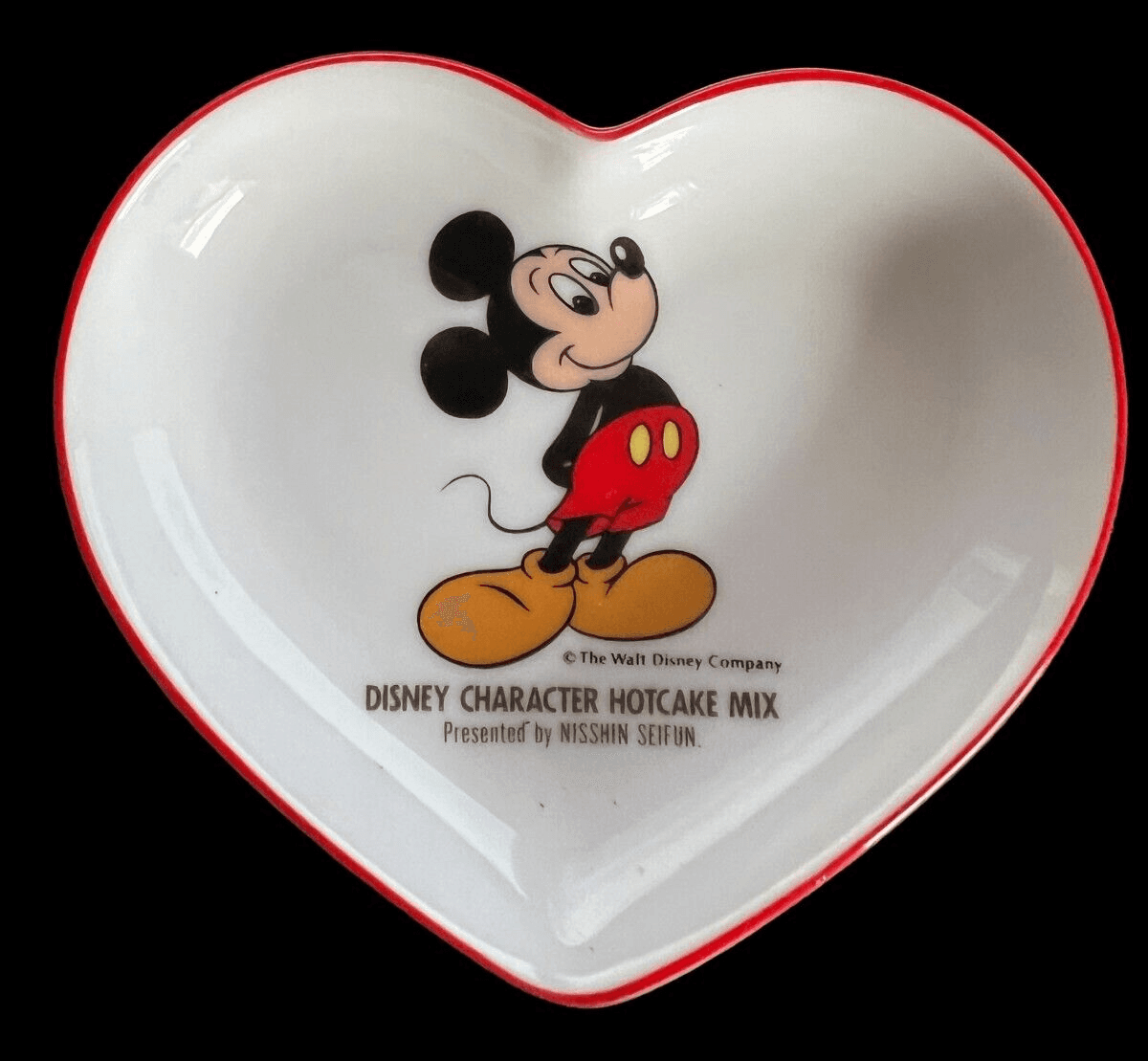 Disney Ma-Ma Pasta Mickey Mouse Character Dish 4 X 4" - Thumbnail 2