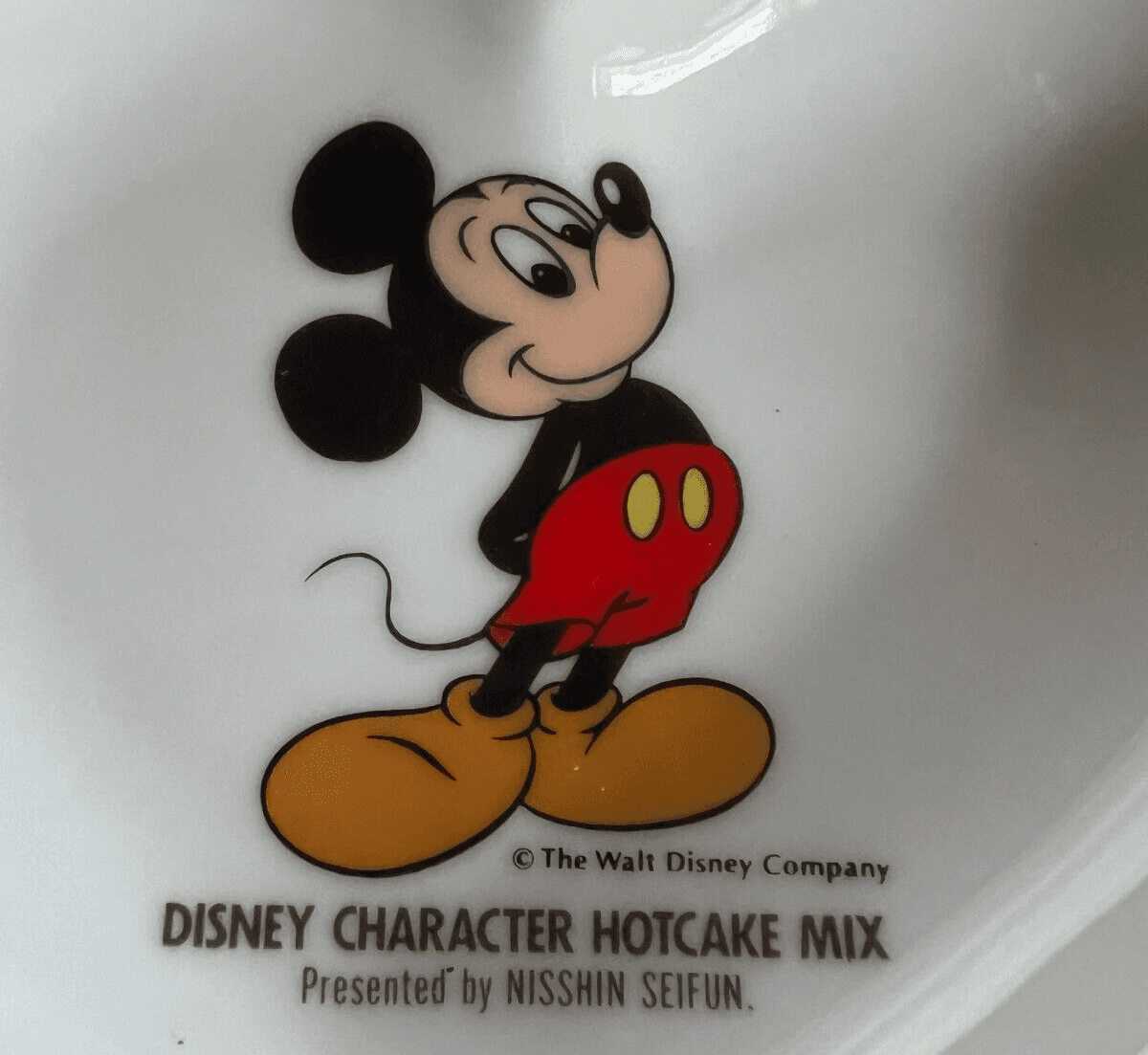Disney Ma-Ma Pasta Mickey Mouse Character Dish 4 X 4" - Thumbnail 3