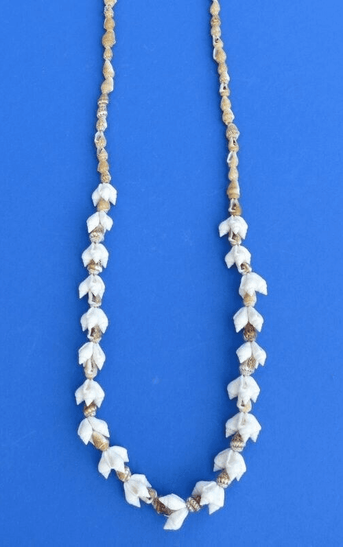 36" Bubble Pendants Sea Shell Necklace Beaded Lei