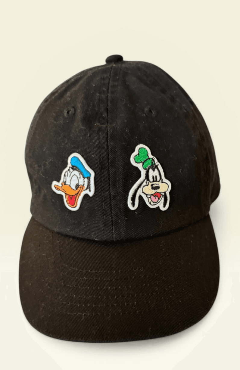 Donald Duck & Goofy Baseball Hat Adjustable Embroidered Adult