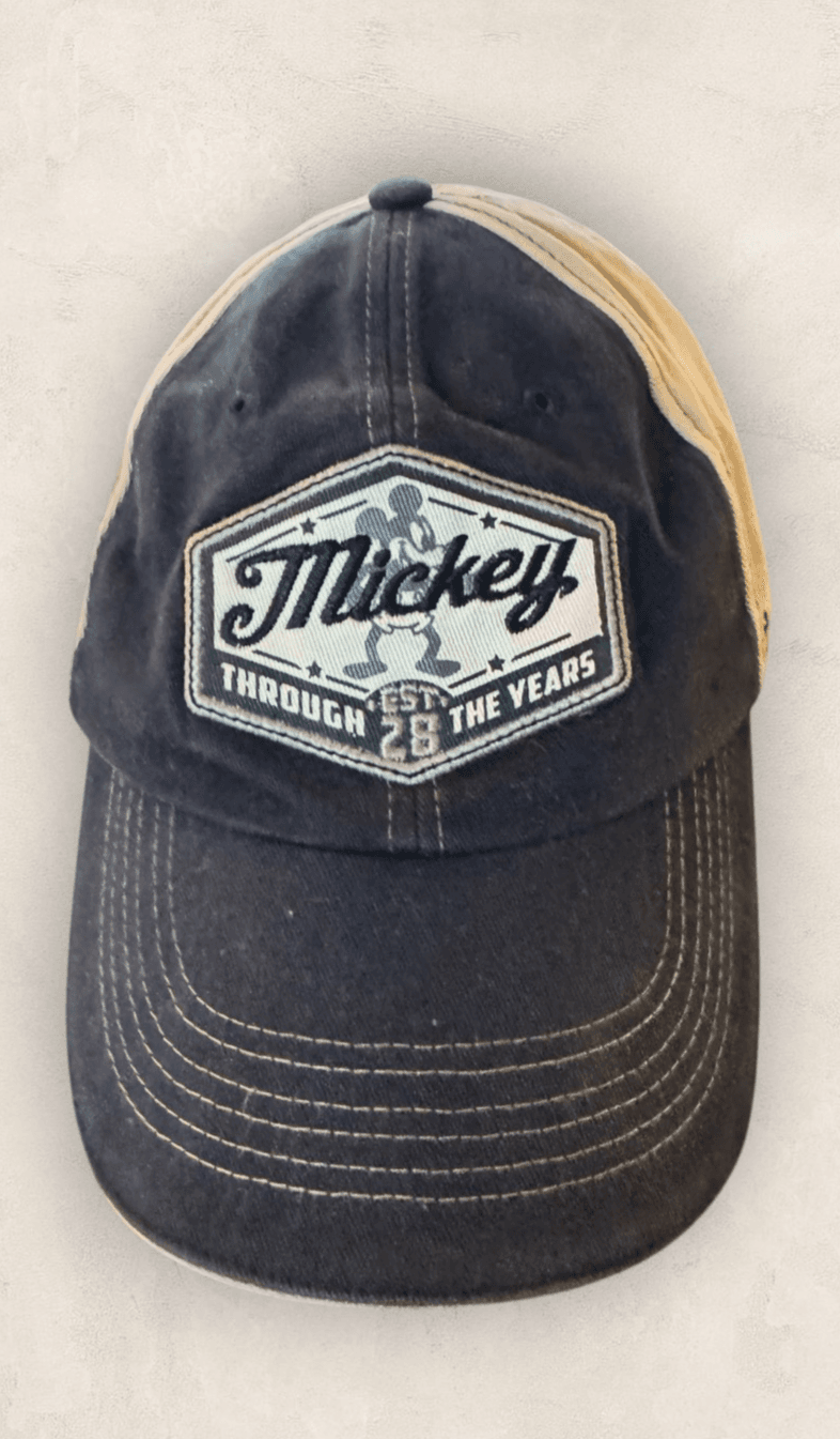 Disney Parks Mickey Through the years Baseball Hat Cap Adj Embroidered Adult