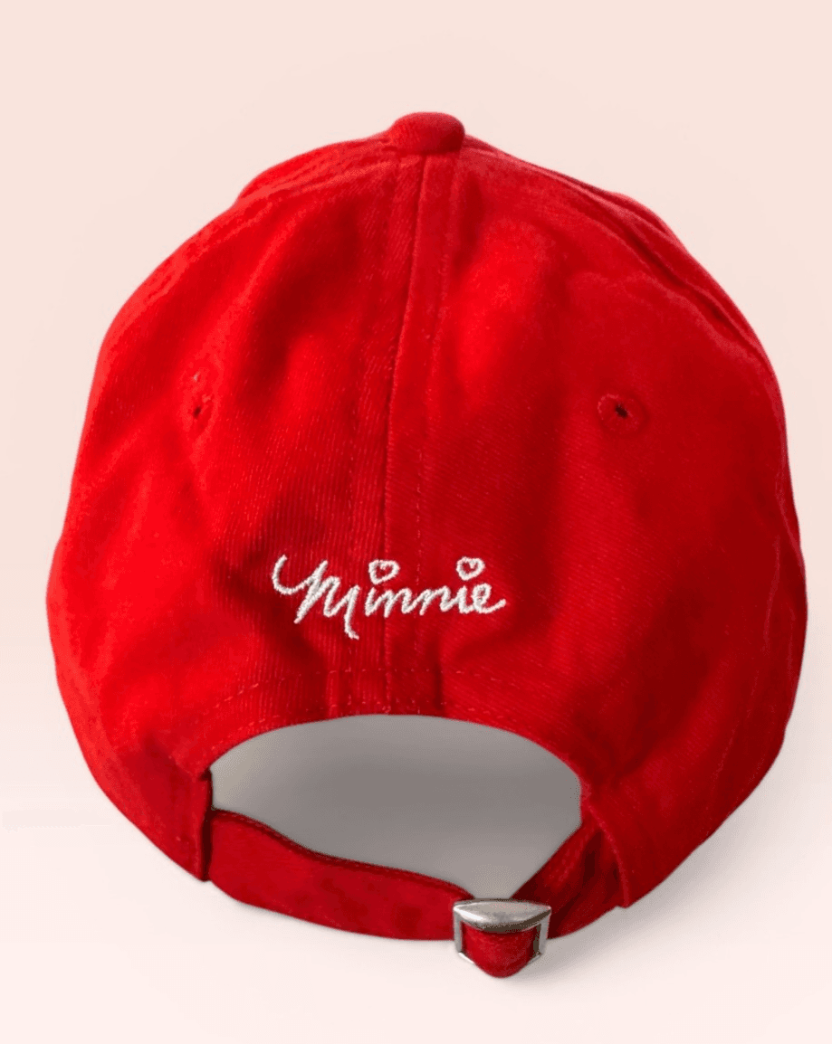 Disney Minnie Baseball Hat Cap Adjustable Embroidered Adult - Thumbnail 2