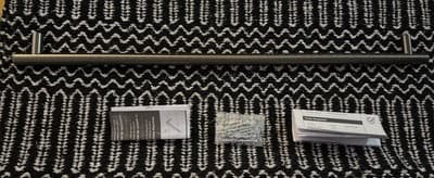Amerock BP54026GM 24" Gunmetal Appliance Pull | Cabinet Handle