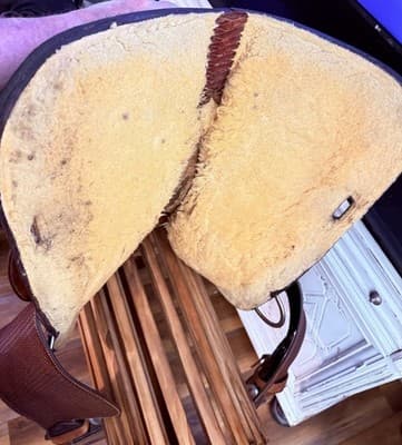 Used 13” Ammerman Barrel Saddle - Excellent Condition - Thumbnail 5