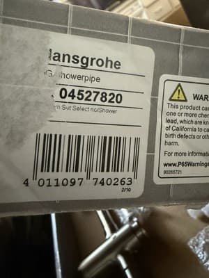 Hansgrohe HG Shower System Showerpipe 04526820 Brushed Nickel - Thumbnail 3
