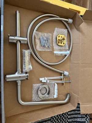 Hansgrohe HG Shower System Showerpipe 04526820 Brushed Nickel - Thumbnail 2