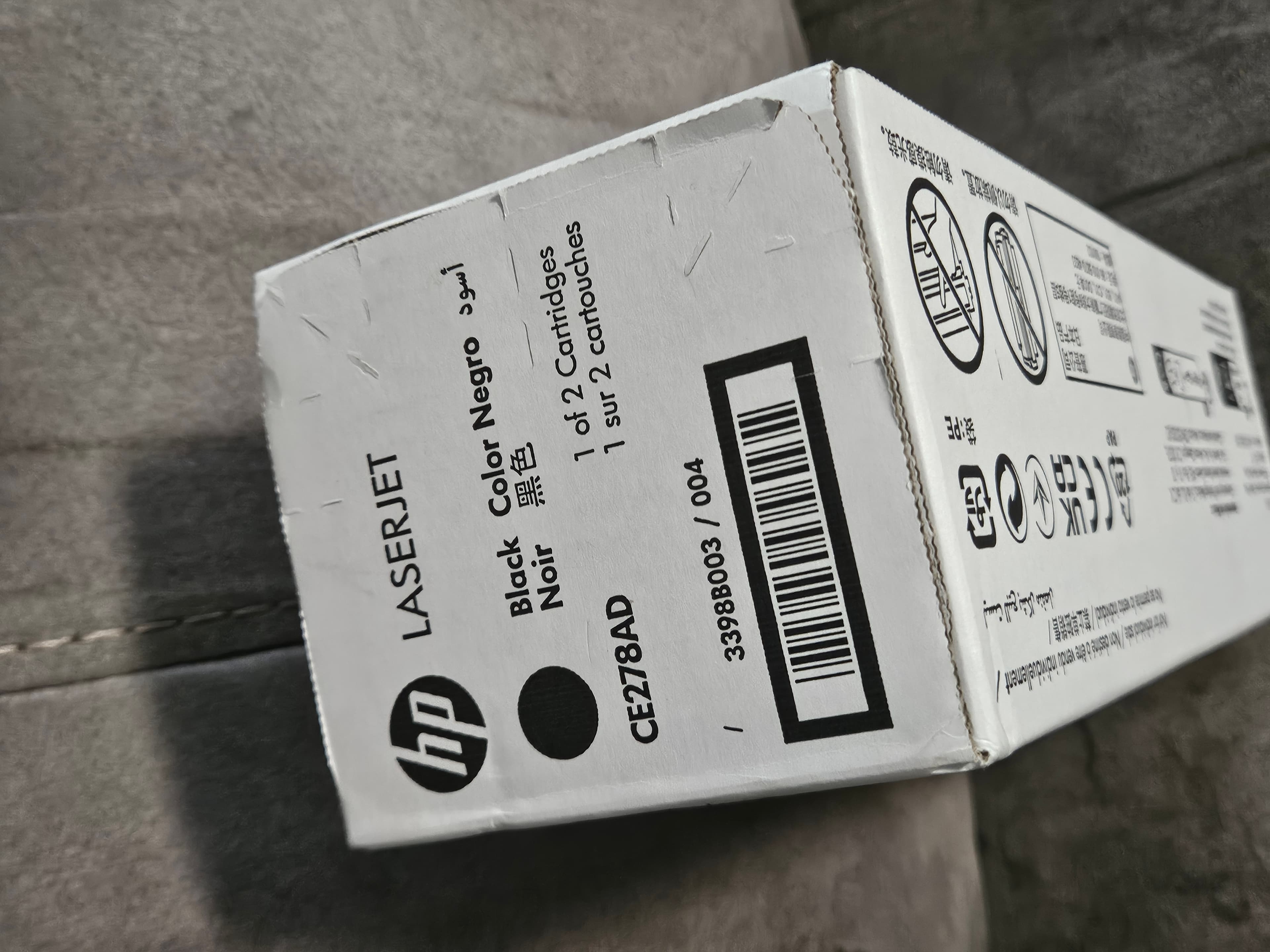 HP LaserJet 78A Black Toner Cartridge CE278AD - Thumbnail 2