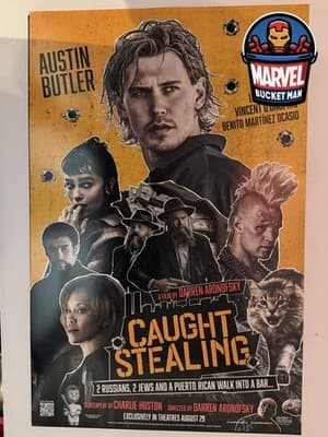 2x Caught Stealing Theater 12x18 Promo Poster - Free Mystery Poster w/Purchase