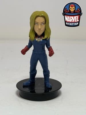 Captain Marvel Drink Cup Topper Figure Movie Theater Cinema