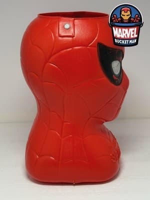 Marvel Spider-Man Halloween Candy Popcorn Bucket From 1979 - Cool Display Item! - Thumbnail 4