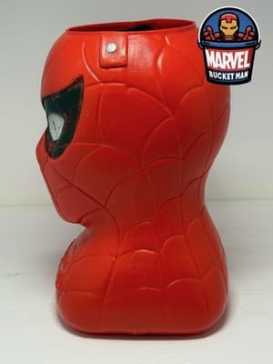 Marvel Spider-Man Halloween Candy Popcorn Bucket From 1979 - Cool Display Item! - Thumbnail 3