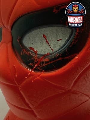 Marvel Spider-Man Halloween Candy Popcorn Bucket From 1979 - Cool Display Item! - Thumbnail 6