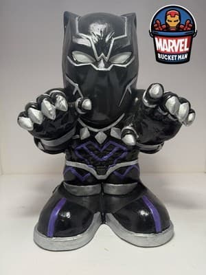 Black Panther Marvel Candy Dish Holder Halloween Super Cool!