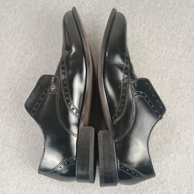 Florsheim Brookside Wingtip Oxford Men's 10.5 Genuine Leather Sleek Dress Shoe - Thumbnail 4
