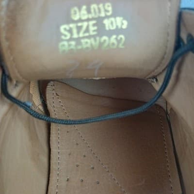 Samuel Windsor Cap Toe Brogue Shoes Sz 10.5 Brown Leather Lace Up Wingtip - Thumbnail 6