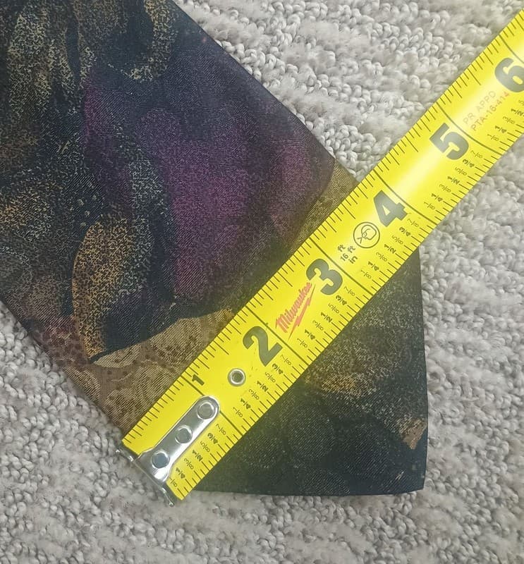 Canali Milano 100% Silk Abstract Artistic Floral Print Necktie Made in Italy - Thumbnail 6