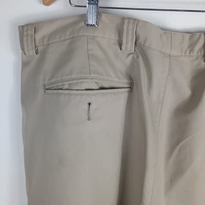 Adidas Men's Climalite Performance Golf Pants Size 40x34 Brown Tan Stretch - Thumbnail 6