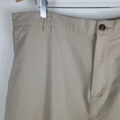 Adidas Men's Climalite Performance Golf Pants Size 40x34 Brown Tan Stretch - Thumbnail 3