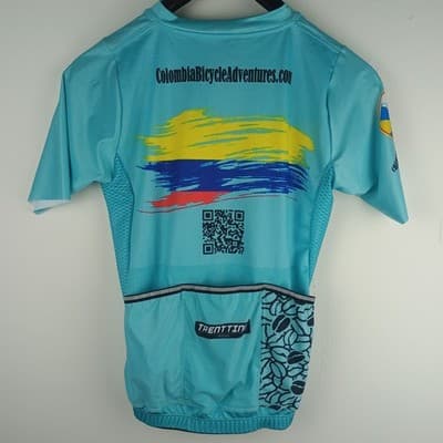 Trenttino Wear Cycling Jersey Womans Large Colombia Bicycle Adventures - Thumbnail 4
