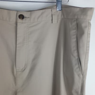 Adidas Men's Climalite Performance Golf Pants Size 40x34 Brown Tan Stretch - Thumbnail 4