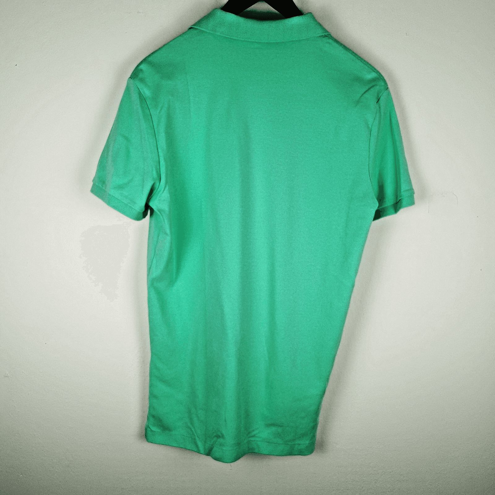 Polo Ralph Lauren Polo Mens M LimeGreen Short Sleeve Shirt Pink Pony Preppy Soft - Thumbnail 4