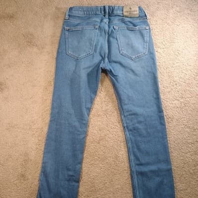 Abercrombie Kids Girls 15/16 Size 26X27 Skinny Jeans Minor Distressed Ripped - Thumbnail 4