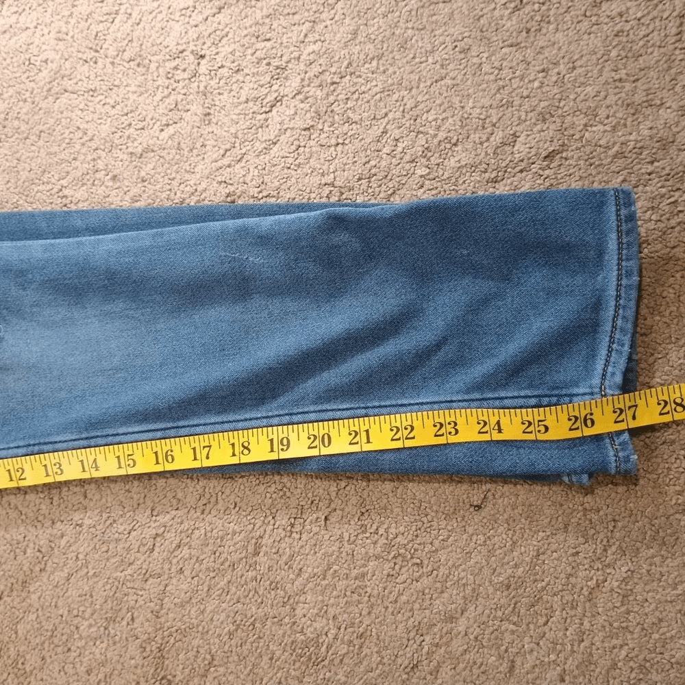 Abercrombie Kids Girls 15/16 Size 26X27 Skinny Jeans Minor Distressed Ripped - Thumbnail 7